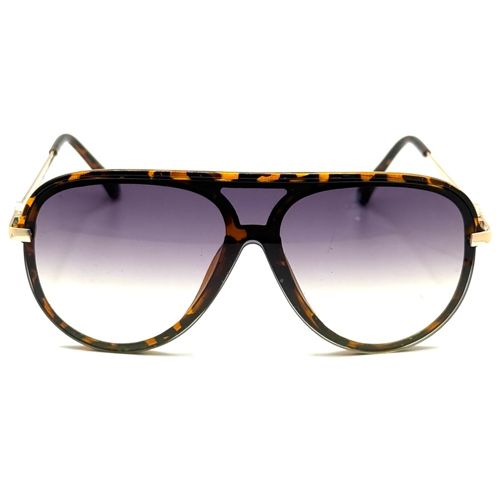 Tortoise Shell Aviator Sunglasses